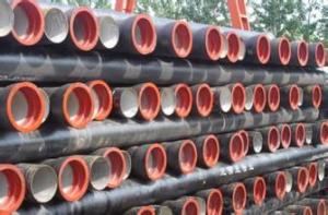 ductile iron pipe of China Hardness:230 System 1