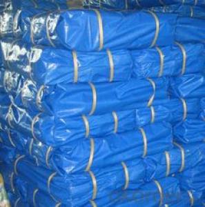 Double blue laminated coated pe fabric System 1