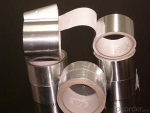 Aluminum Foil Tape, Lightweight, High Resistance and Non-stretchable