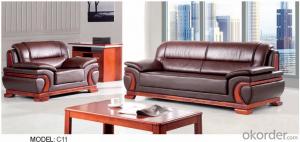 Luxury Modern Sectional  Leather/PU Office Sofa/Chair CN11