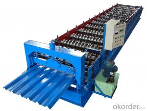 SINGLE ROOF OF PREPAINTED STEEL COIL MACHINE System 1