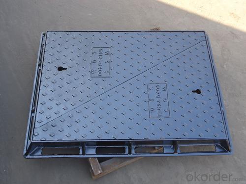 Nodular cast iron composite manhole covers System 1