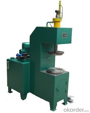 Paint Bucket Tin Can making Line Hydraulic Semi Automatic Pre-curling and Flanging Machine