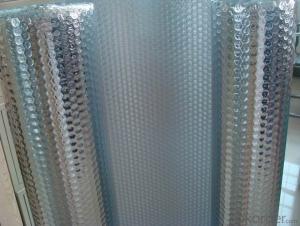 flexible ducts AL+LDPE insulation and bubble foil mylar film for heat seal