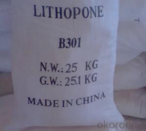 Lithopone White Powder  B311 28%-30% For Paint &Coating and Plastic