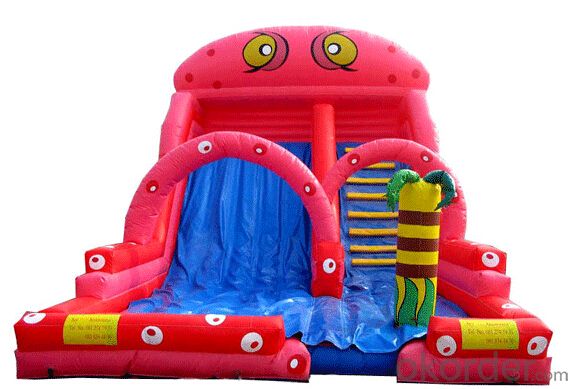 Commercial Grade Exciting Playing Inflatable Combo Castle System 1