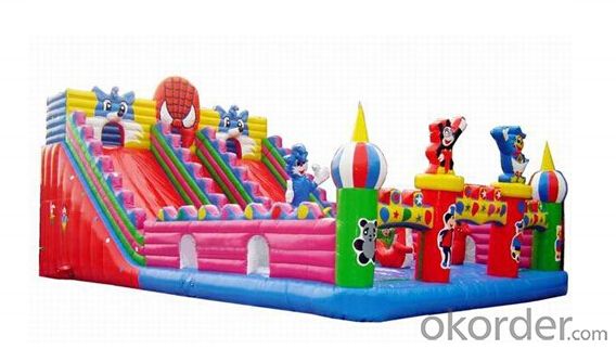 Lovely Bright Popular Event Use Bounce House System 1