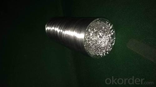 Aluminum Foil Facing Flexible Ducts S/B Relax Insulation and Bubble Foil System 1