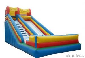 Suitable for kids Cheap Inflatable Bouncers For sale With Slide System 1