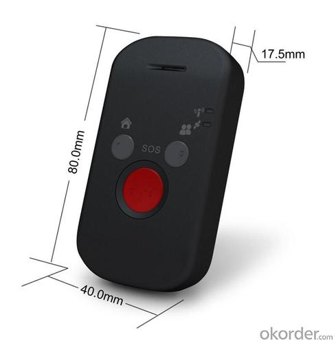SOS panic button gps personal tracker long time standby System 1