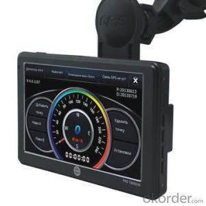 Hot sale 5 inch car DVR GPS Radar Detector car video recorder System 1