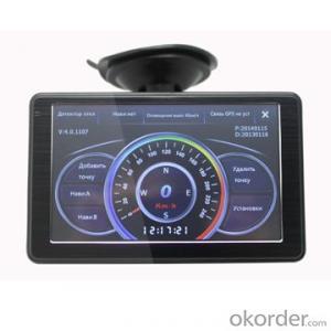 Car Radar Detector GPS 5 Inch Touch Screen