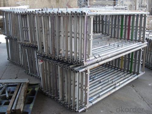 Whole Aluminum-Frame Formworks for Building Materials System 1