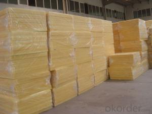 Unfaced Glass Wool Board For Building Heat Insulation System 1