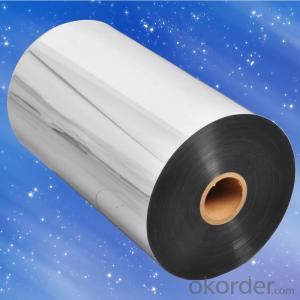 Clear Transparent PET-Aluminum foil – LDPE;used for laminating with EPE Foam