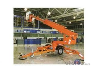 PRODUCT NAME:Trail-type aerial working platform PTT150