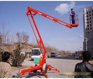 PRODUCT NAME:Trail-type aerial working platform PTS120