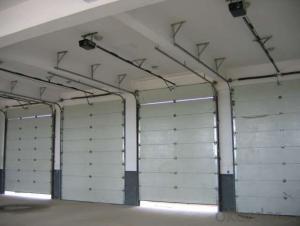 Automatic Sectional Garage Door for  Overhead Use