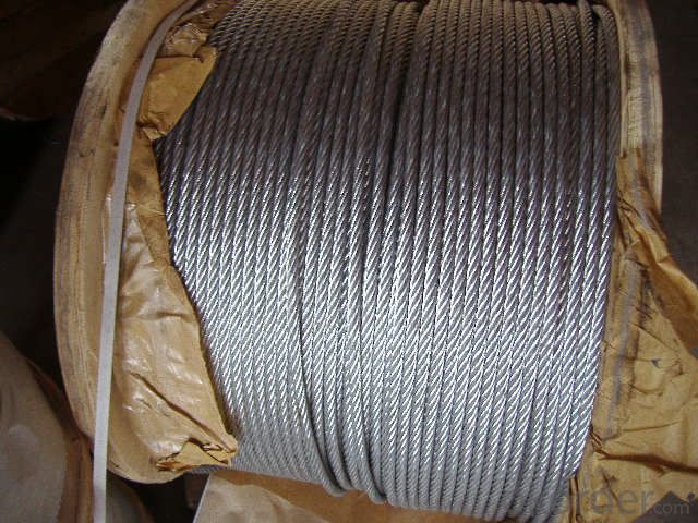 High Quality Round Strand Steel Rope with Quality Carbon Steel
