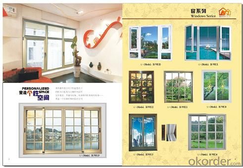 Aluminum Casement Window Manufacturer in China with CE ISO System 1