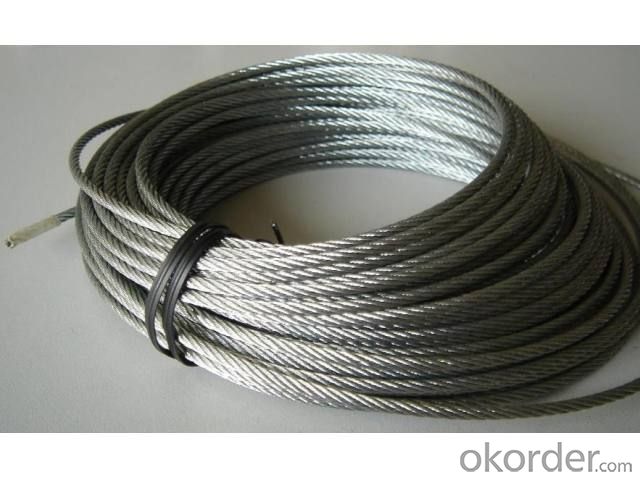 Galvanized Steel Wire Rope Steel Wire Ropes