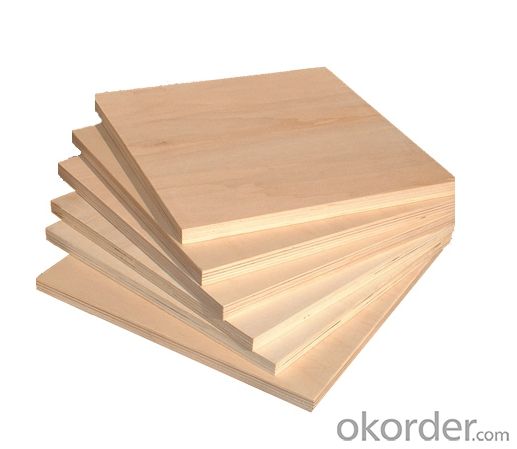 Construction Plywood in 1250*2500mm with Good quality 
