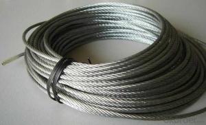 Galvanized Steel Wire Rope Steel Wire Ropes With High  Quality System 1