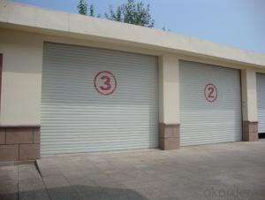 Automatic Rolling  Sectional Garage Door  for New Fashion