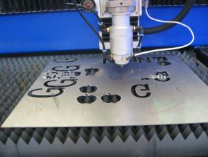CNC industry cut metal sheet 500w Fibre metal cutting machine