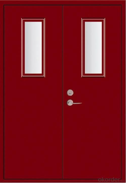 CE approved High quality anti-fire steel door
