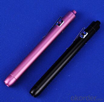 Cheap flashlight pens with 3 AAA batteries System 1