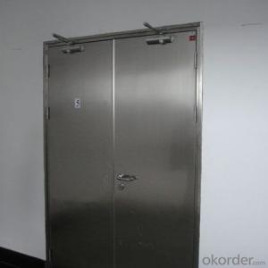 CE approved High quality anti-fire steel door System 1