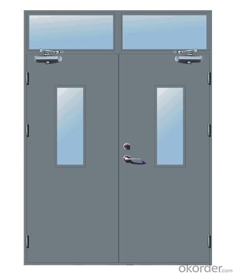 exterior fireproof door with CE certificate