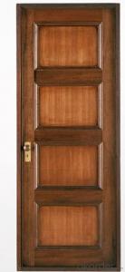 WOODEN FIREPROOF  DOOR WITH DIFFERENT SIZE System 1