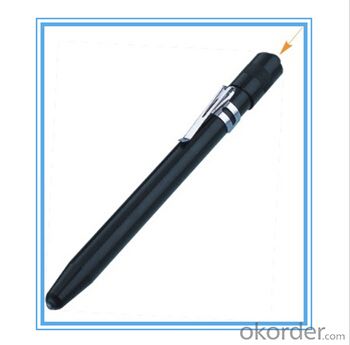 See larger image Cheap flashlight pens with 3 AAA batteries System 1