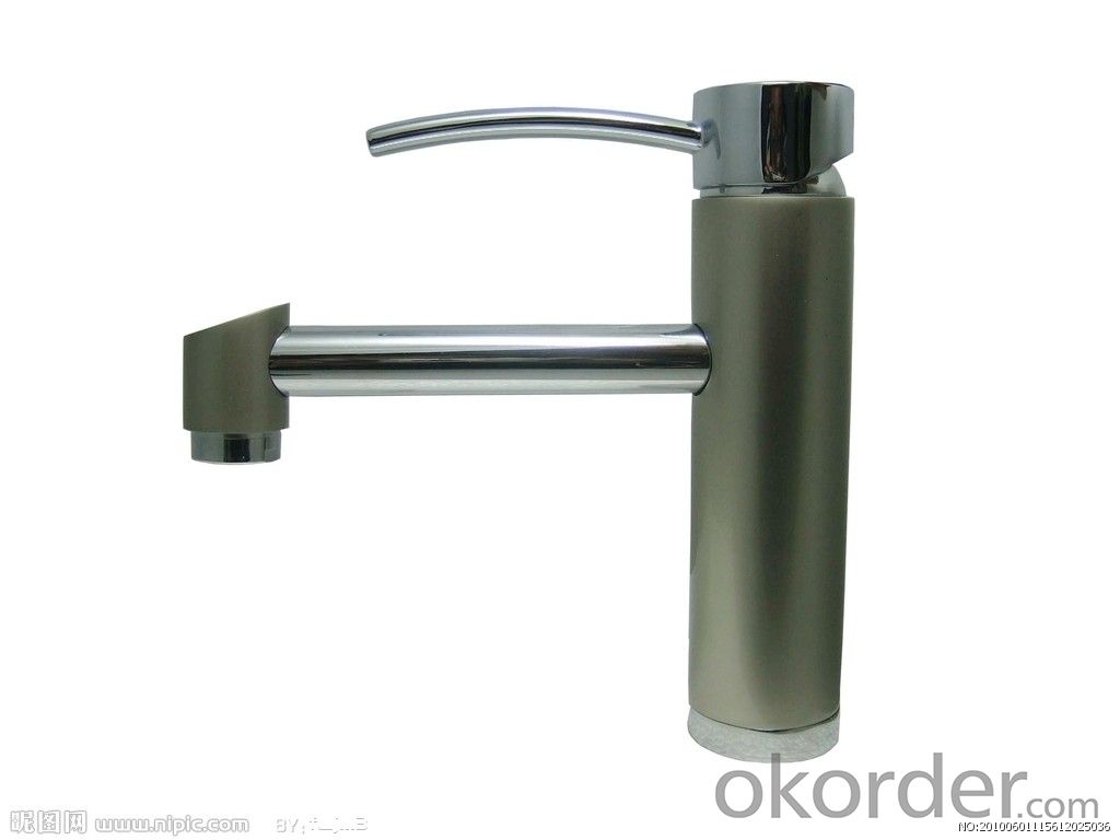 Faucet Spray head bathroom faucet  single hand with caving