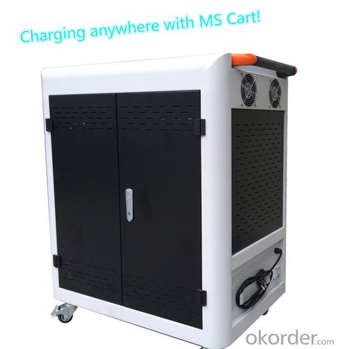 Ipad/tablet/laptop compatable Charging Cart A301 System 1