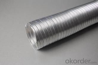 PVC&Aluminum Flexible Duct Pipe high strength System 1