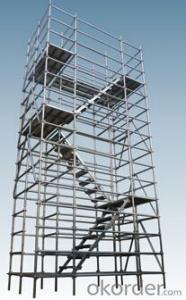 2.0-3.6m Tubular steel shoring prop scaffolding for construction