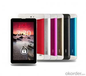 Cheapest 7" 3G Tablet OEM with Mtk6572 Dual Core Android 4.2