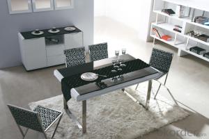 Modern  crtstal dinning chair and desk sets CMAX-17 System 1