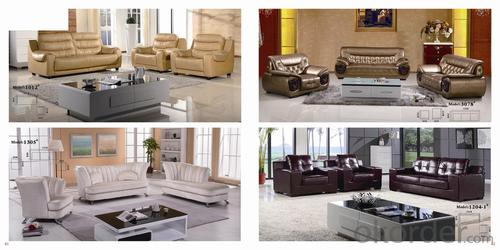 CNBM US popular leather sofa set CMAX-03 System 1