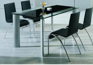 Modern  crtstal dinning chair and desk sets CMAX-11 System 1