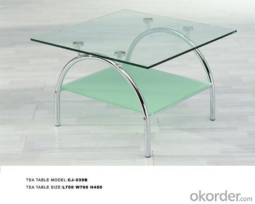 Modern  crtstal desk colorful styles CMAX-09 System 1