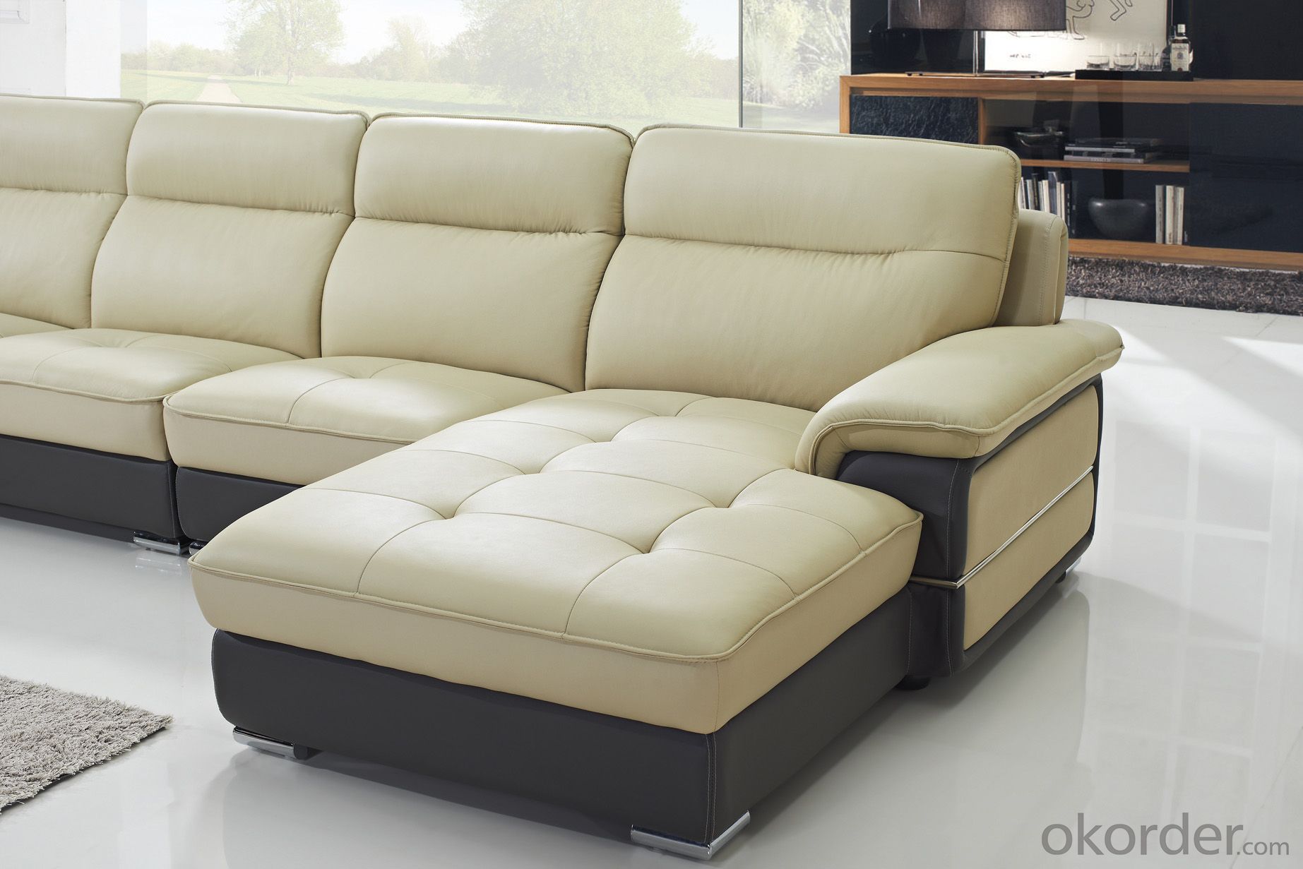 CNBM US popular leather sofa set CMAX-16