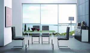 Modern  crtstal dinning chair and desk sets CMAX-20 System 1