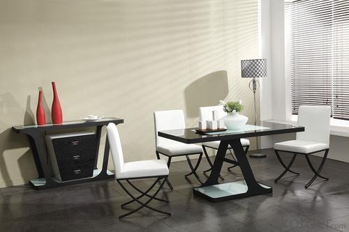 Modern  crtstal dinning chair and desk sets CMAX-18 System 1