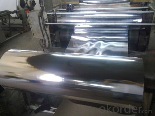 Packing and Lamination Film-7mic Aluminum Foil/15mic Polyethylene System 1