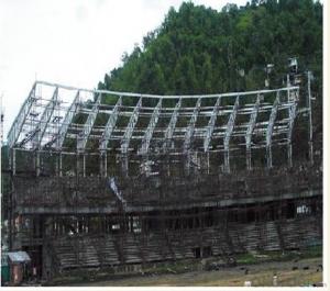 HEAVY STEEL STRUCTURE BUILDING AND PROJECT --HC- 009
