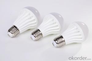 Waterproof LED bulb light CRI80, 60W incandescent replacement, UL
